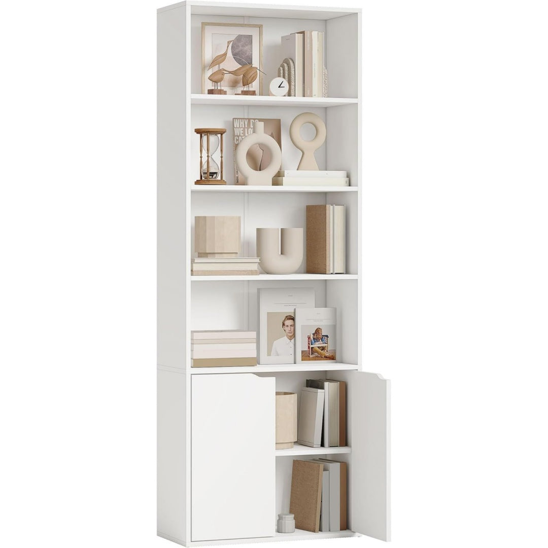 Bibliotheque style industriel gris clair, rangement, 3 etageres