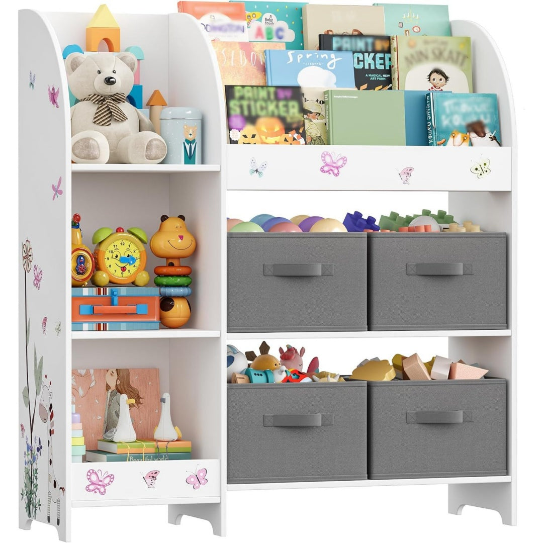 Fonctionnel etagere en MDF gris pour entree