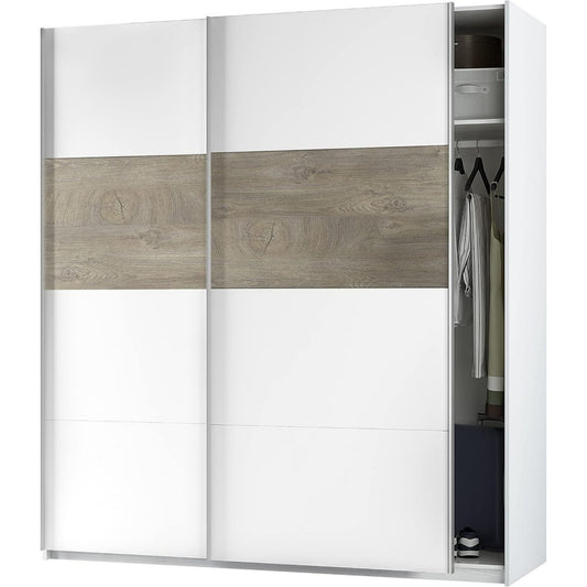 Armoire en chene et MDF pour le salon