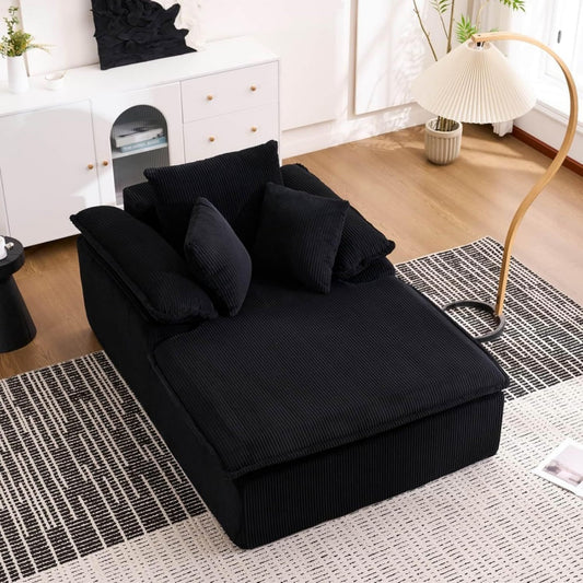 Canape esprit vintage gris 122 x 177 x 85 cm