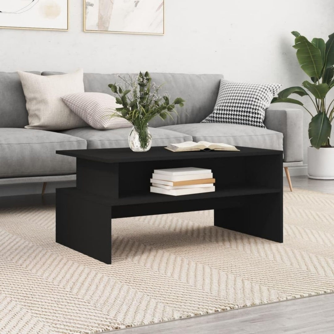 Table basse gris clair 90 x 55 x 42.5 cm
