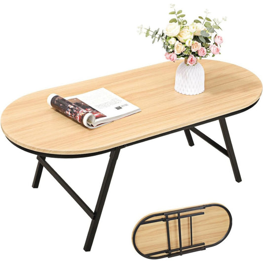 Beige table basse 50 x 106 x 41.5 cm