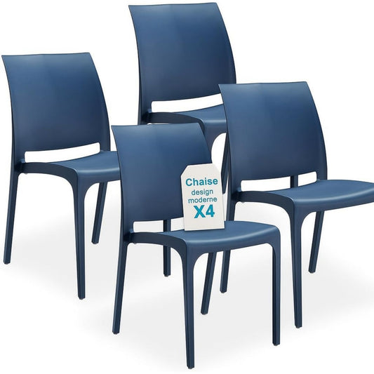 Jolie chaise en verre