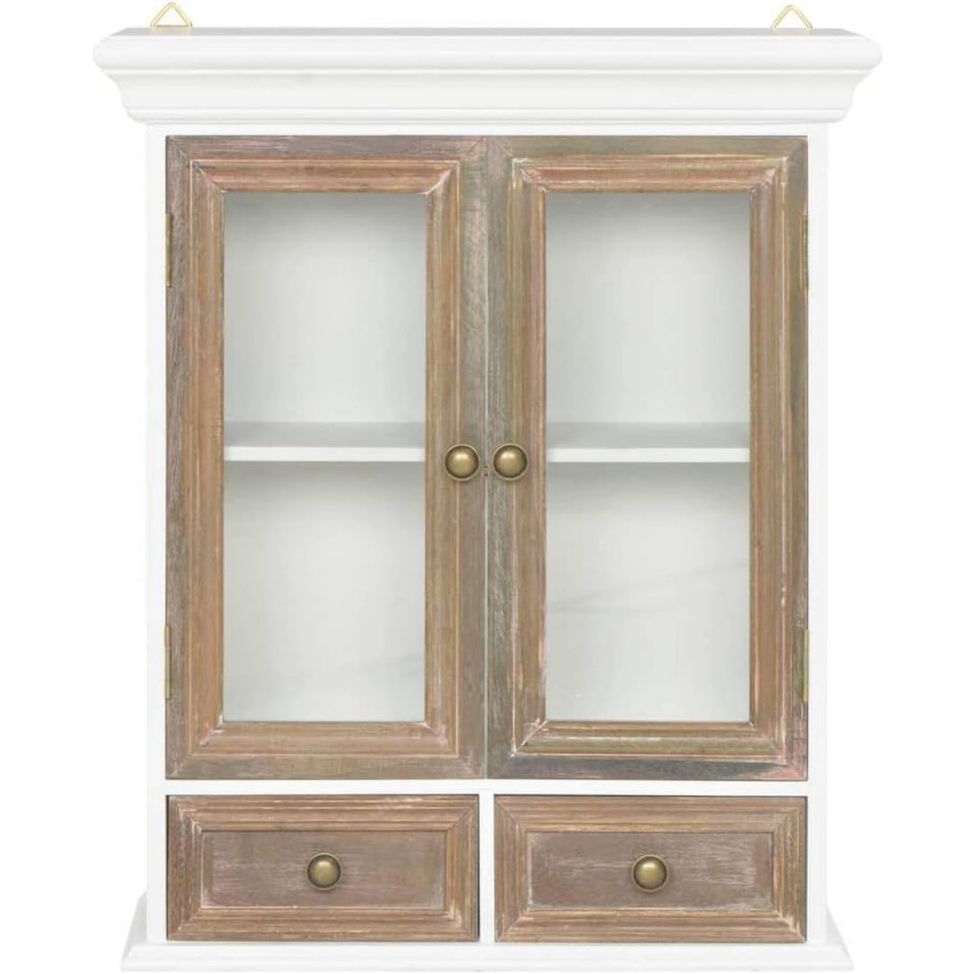 Armoire colonne gris clair, 22 x 49 x 59 cm, contemporain