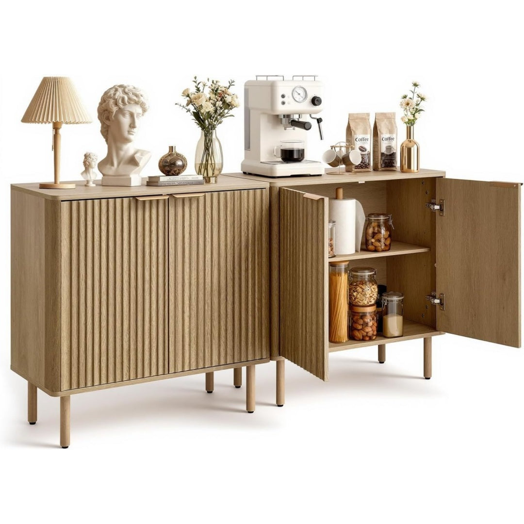 Moderne enfilade marron 80 x 37, 5 x 80 cm