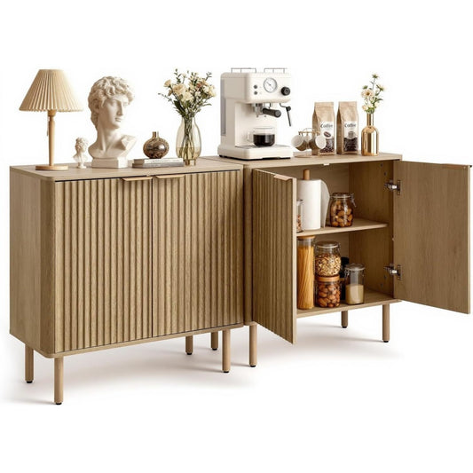 Moderne enfilade marron 80 x 37, 5 x 80 cm