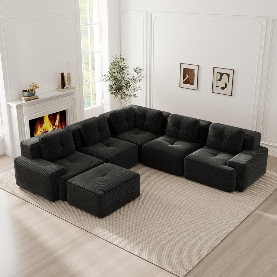 Gris clair canape 2.95 x 2.95 x 0.69 cm