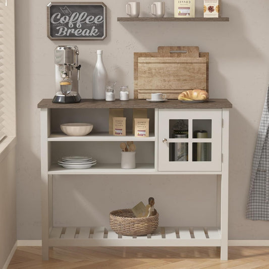 Marron credence esprit rustique