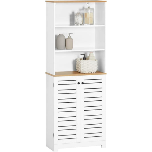 Commode gris clair laque brillant